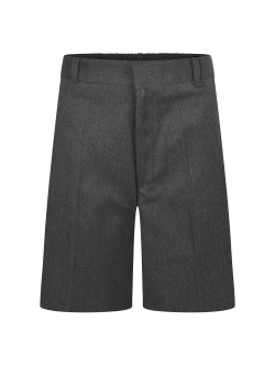 Boys Grey Zip and Clip Shorts
