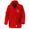 Kingsway Infant School Logo KIS Red Fleece Jacket Unisex Uniform