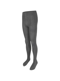 Grey Cotton Rich Tights (Twin Pack)
