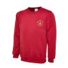 Kingsway Infant School Logo KIS Red Crewneck sweatshirt boys Uniform
