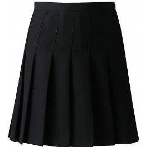 Bushey Meads School BMS Knife Pleat Black Skirt Girls Uniform