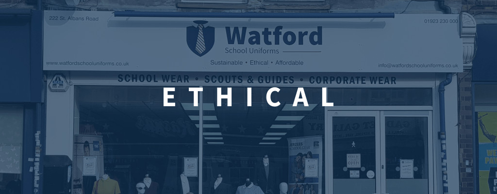 Watford School Uniforms ethical uniforms banner