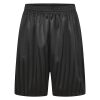 Black shadow stripe PE shorts Unisex Uniform