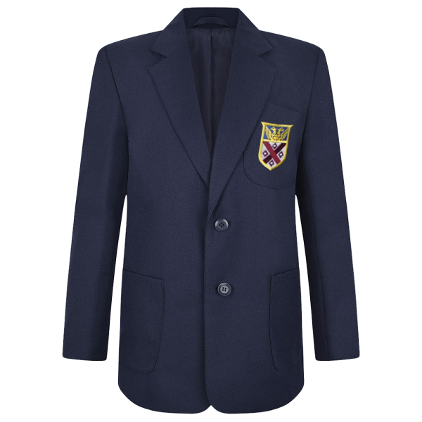 Parmiter's School Logo Boys Navy Blazer Uniform