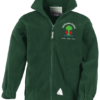 ColnbroOk School Bottle Green Fleece Jacket with Logo