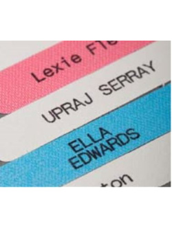 Iron-on Name Labels