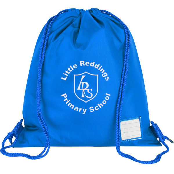 Little Reddings Primary School Royal PE Bag Gym Bag with Logo