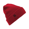Kingsway Junior School Red Knitted Hat with Logo