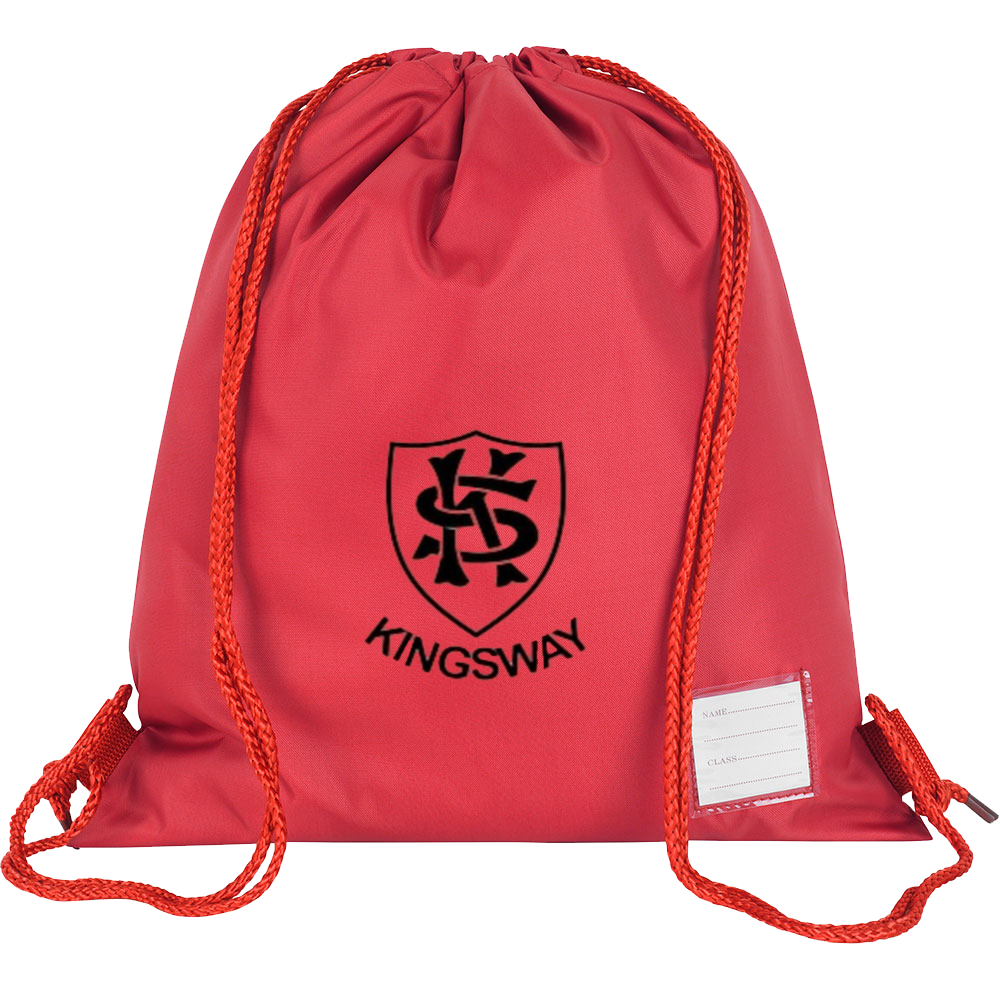 Kingsway Junior PE Bag (With Logo)