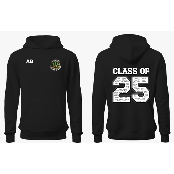 Leavers Black Hoodie