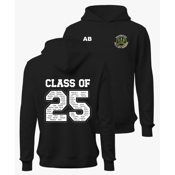 Leavers Black Hoodie