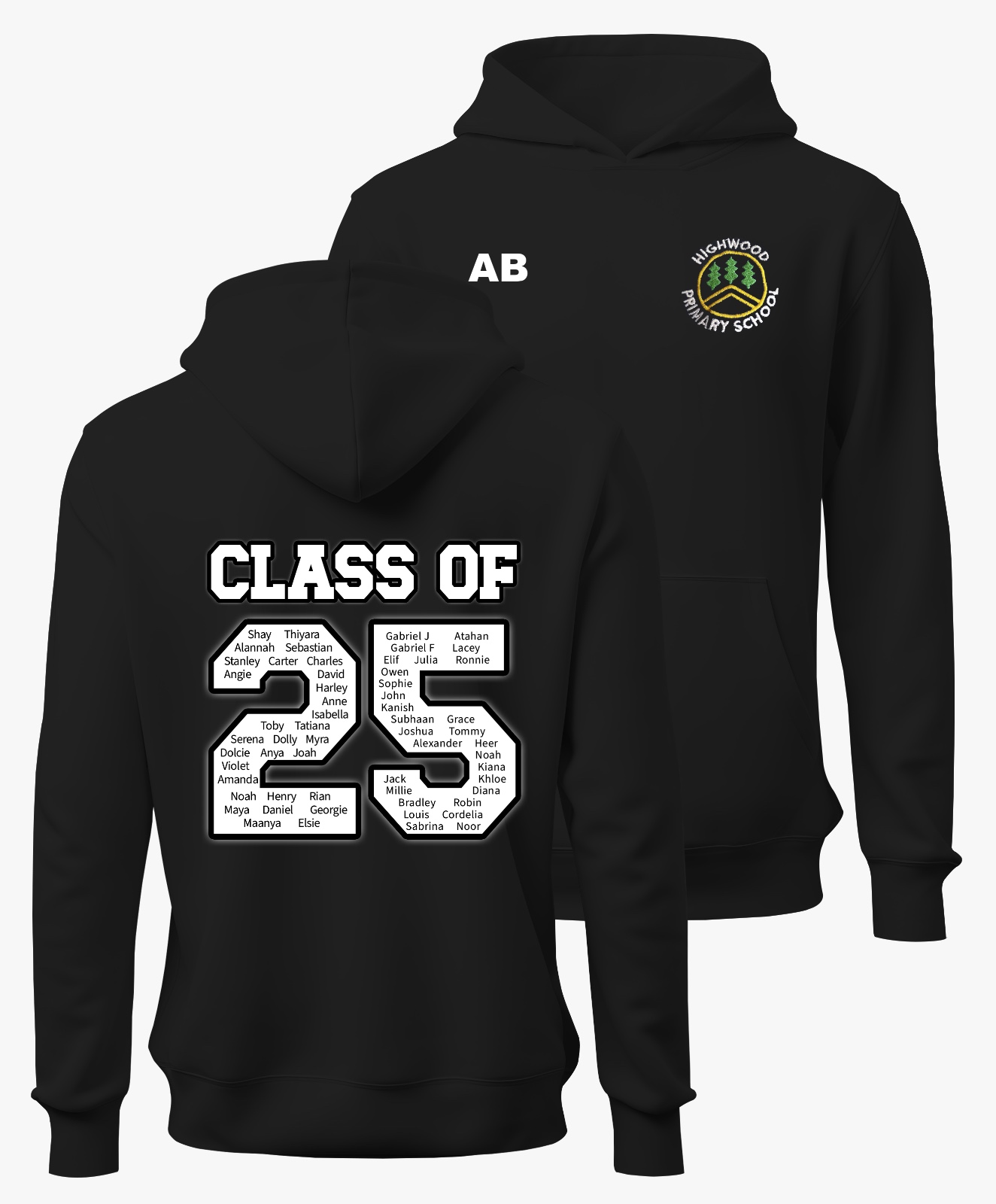 Leavers Black Hoodie